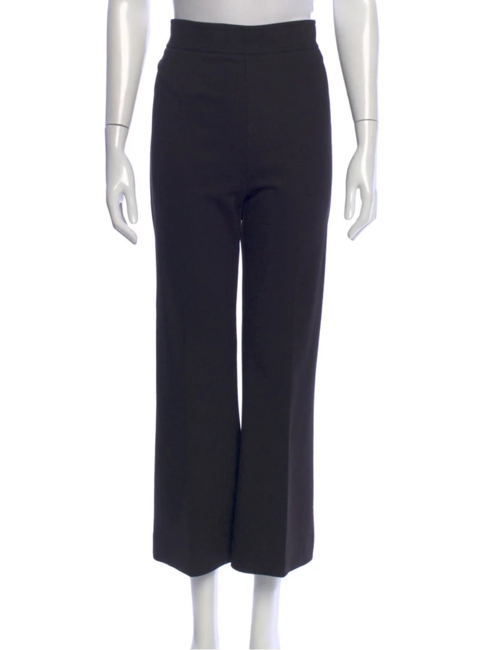VICTORIA BECKHAM BLACK ANKLE DRESS PANTS MEDIUM